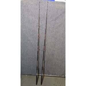 Lot Of‎ 2 Bruin Classic 500 Muskie Rod 506 H60-M Graphic Design Heavy Action Rod